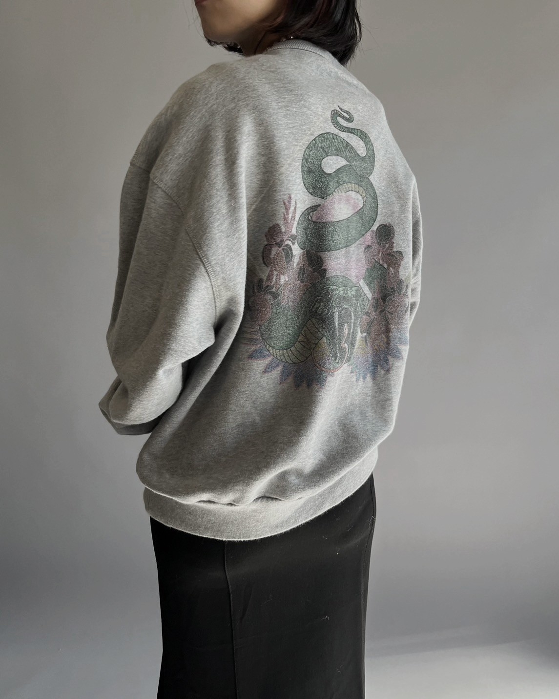 美品 Dries Van Noten ブラック オーバーサイズ スウェット S | フリマ 
