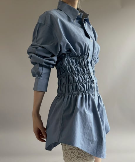 【RE;CIRCLE】 RE Shirring Shirt / 260504-003