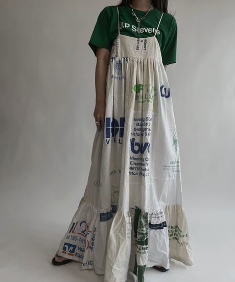 【RE;CIRCLE】 RE Eco-Friendly Bag Camisole One-piece / 220804-031