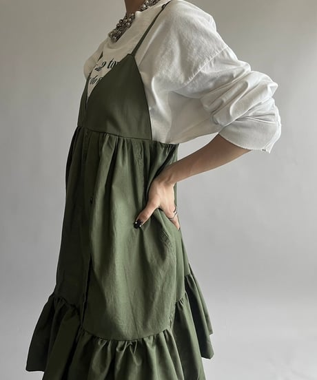 【RE;CIRCLE】 RE ARMY Back Lace Up Camisole / 250508-004