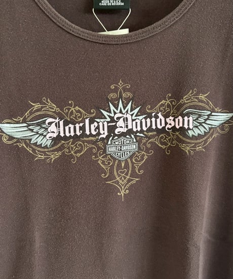 【USED】 Made in USA HARLEY DAVIDSON T-Shirt / 260607-001