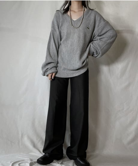 【USED】 LACOSTE Acrylic Knit ⑨ / 220111-021