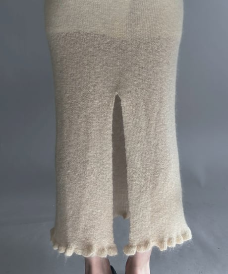 【USED】 Knit Skirt / 251227-008