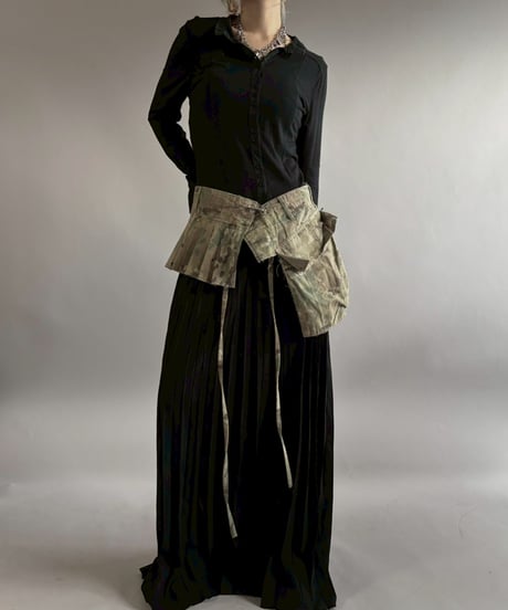 【RE;CIRCLE】 RE  Military Camouflage Wrap Skirt / 260226-002