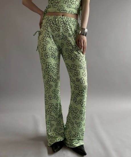 【USED】 PRETTY DAMAGE Flower Pattern Design Set Up /260704-014