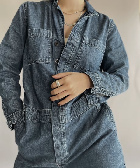 【USED】  Lucky Brand Cotton Jumpsuit / 221112-015