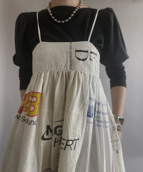 【RE;CIRCLE】RE Eco-Friendly Bag Camisole Middle One-piece / 230427-008