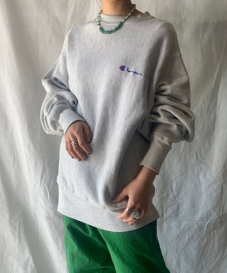 【USED】 Champion Reverse Weave Sweat One Point /210213-006