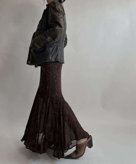 【USED】 Leather Jacket ① / 220409-001