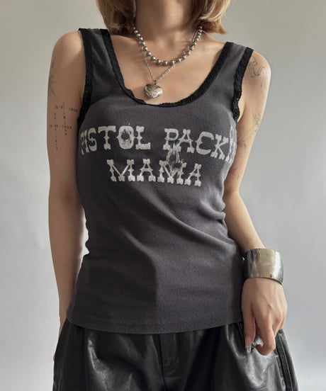 【USED】 PISTOL PACKIN MAMA tank top / 250913-018