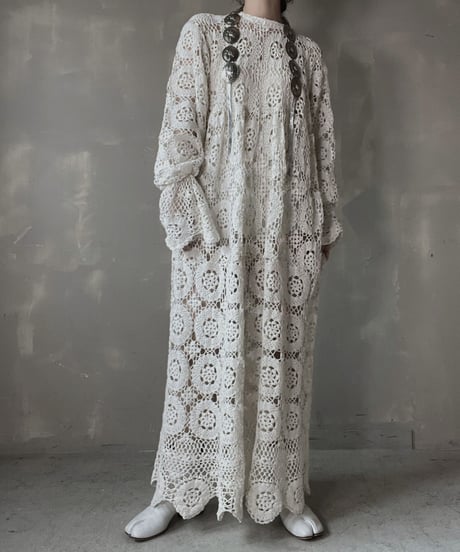 【RE;CIRCLE】 RE Crochet L/S One-piece②/20220317-022