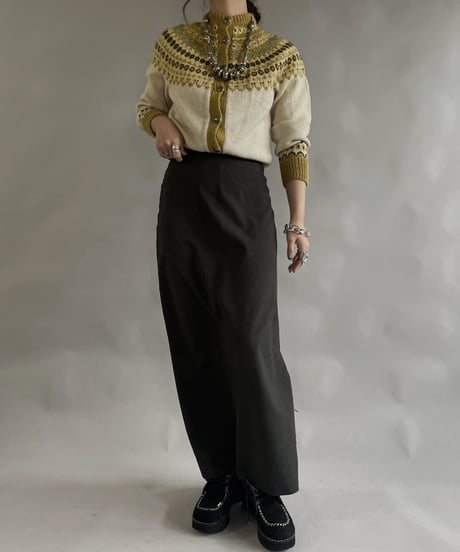 【USED】 Tirolean Knit Top /240120-008