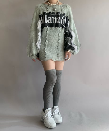 【RE;CIRCLE】 RE Mellow Knit Top /  241121-005