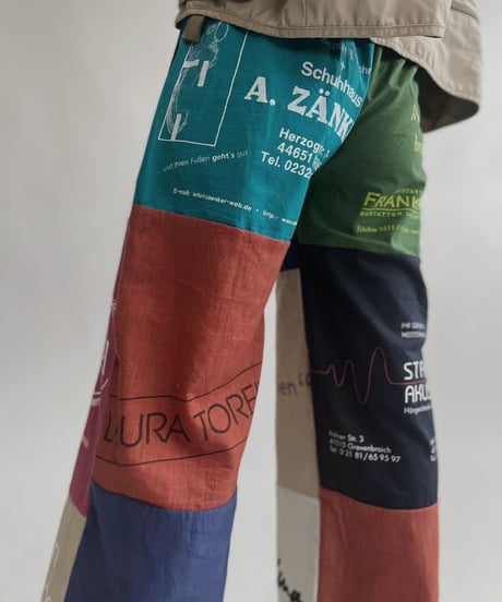 【RE;CIRCLE】 RE Eco-Friendly Bag Pants Navy Blue / 220804-013