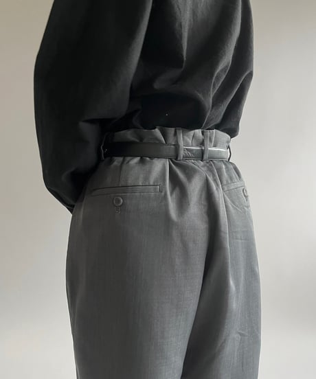 【USED】 Cut Off Short Slacks Pants  /250301-009