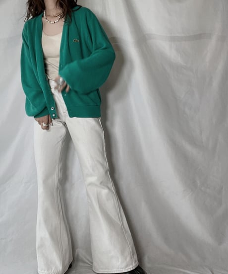 【USED】   LACOSTE Knit Cardigan⑥/211126-014