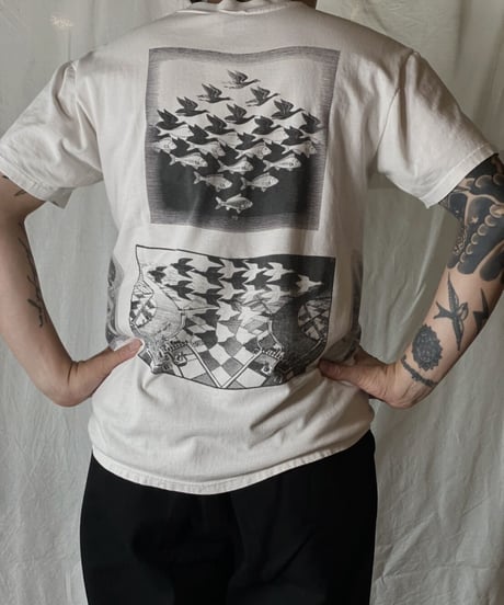 【USED】  S/S T-shirt M.C.Escher④/210617-039