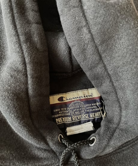 【USED】  Champion Reverse Weave Hoodie CENTRAL ISLIP/210902-025
