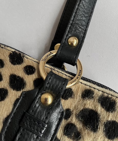 【USED】 Valentina Leopard Shoulder Bag/ 241007-019