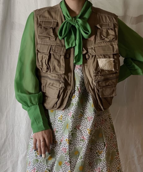 【USED】 Fishing Vest/210331-027