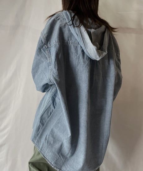【RE;CIRCLE】 Remake Denim Mexican Parker⑤/210906-016