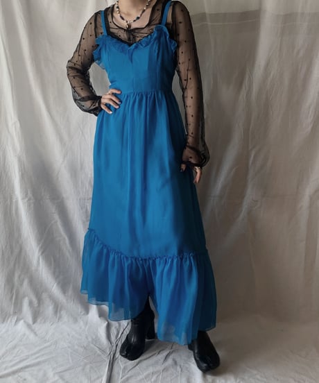 【USED】  Poly EURO Dress①/210407-012