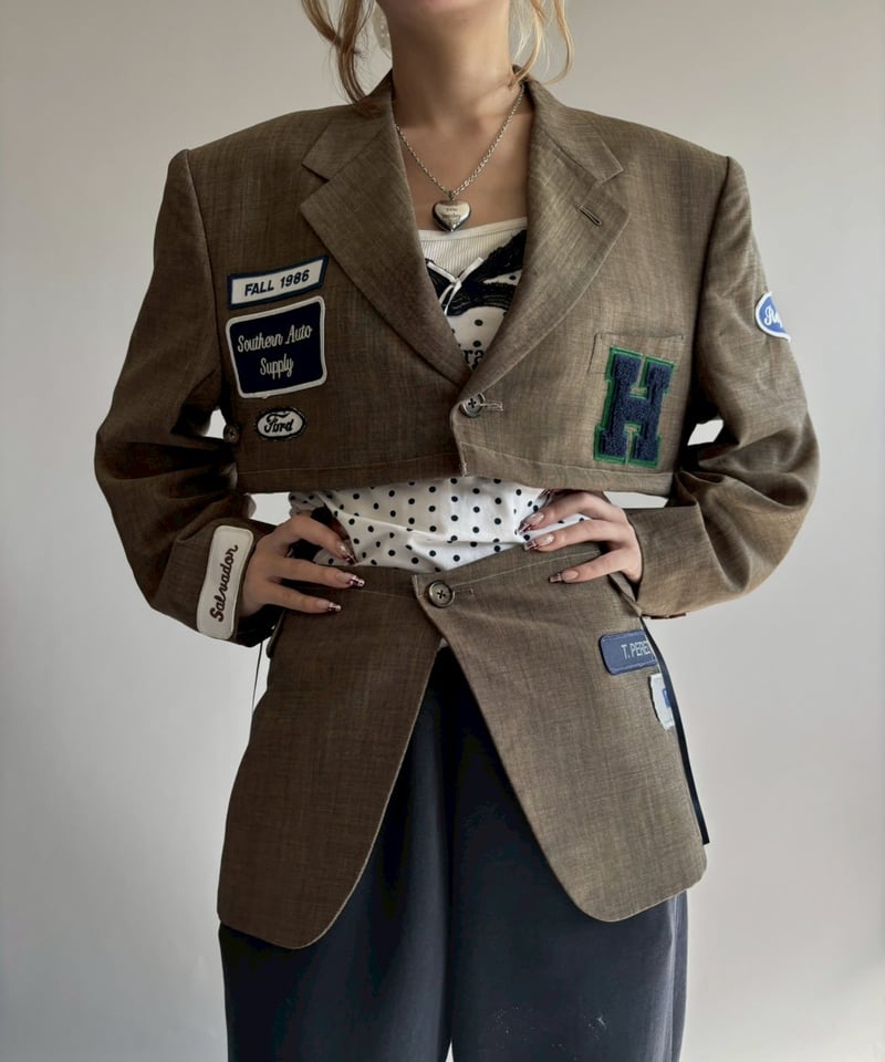 オリーブドラブ軍服 39R 赤い肩章付き RE;CIRCLE】 RE Suit Set up/ 251103-002 | THE T