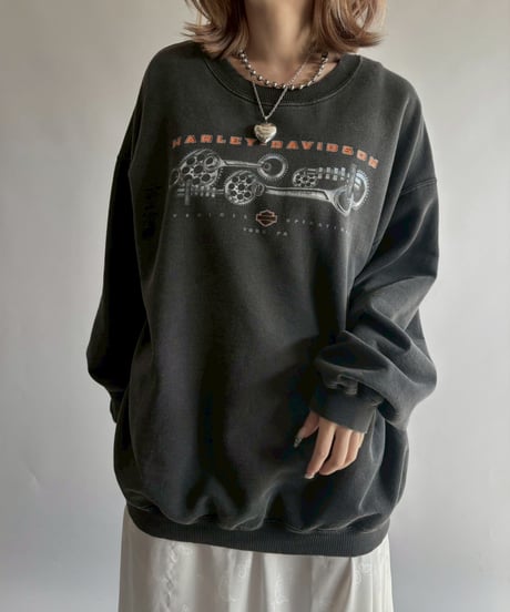 【USED】 HARLEY DAVIDSON Sweat Top / 251004-026