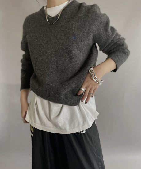 【USED】 Polo By Ralph Lauren Wool Knit Sweater / 221203-014