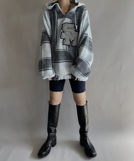 【RE;CIRCLE】 RE Wappen Mexican Hoodie / 221103-018