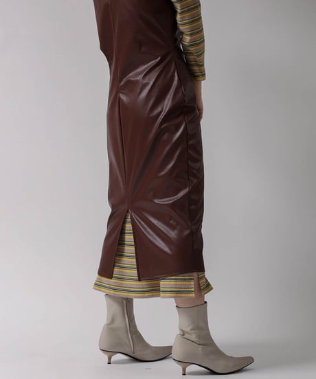 【USED】N/S Poly Dress ① / 220324-005