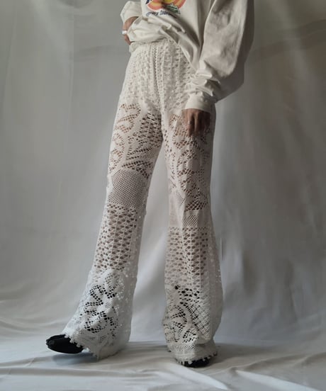 【RE;CIRCLE】 RE Lace Pants①/ 210801-040