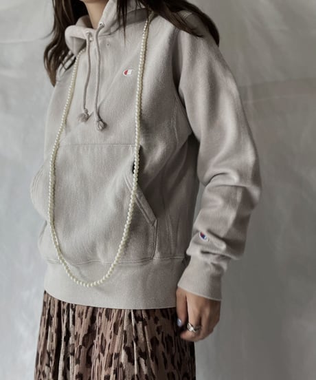 【USED】   Champion Reverse Weave Hoodie⑦/211007-011