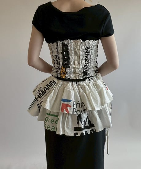 【RE;CIRCLE】 Re Eco Bag Maki Skirt /  250626-011