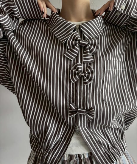 【RE;CIRCLE】 RE Shirt Short Jacket / 260409-008