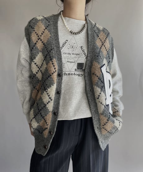 【RE;CIRCLE】 RE Wappen Wool Vest / 221103-003
