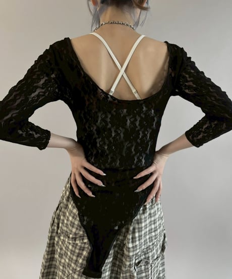 【USED】 L/S Leotard Top / 260307-010
