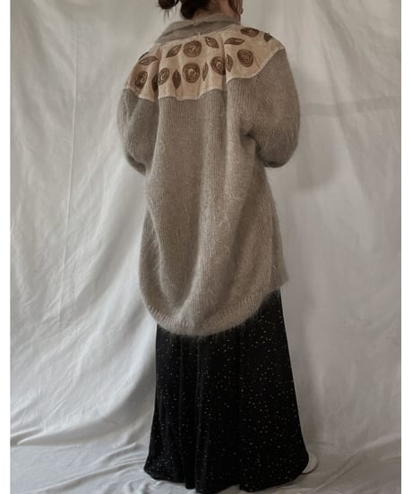 【USED】    Mohair Knit Cardigan/211216-018