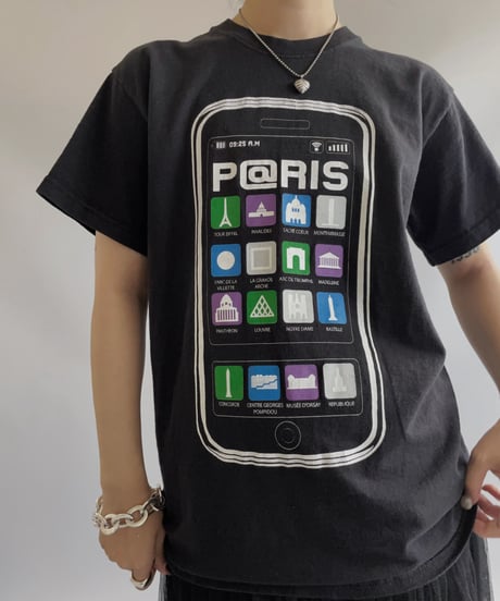 【USED】  S/S Smart Phone T-Shirt / 230819-026