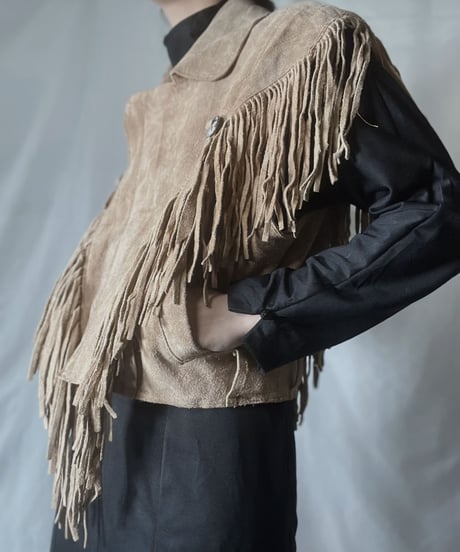 【USED】      Suede Vest/211202-041