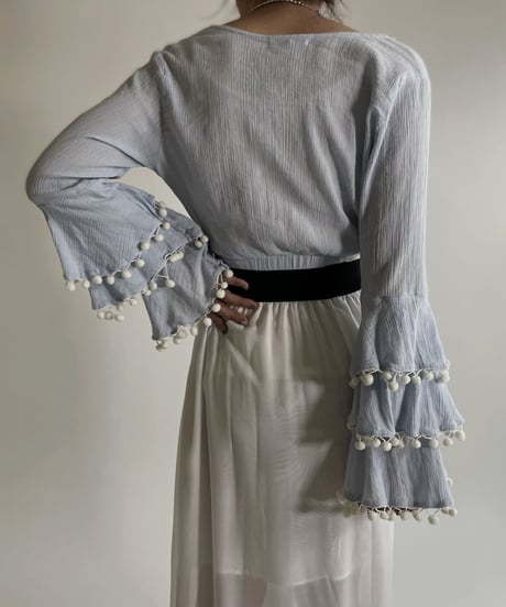 【USED】 Cotton Long Sleeves Top / 220507-008