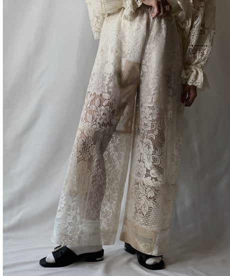 【RE;CIRCLE】 RE Lace Pants④/ 210801-067