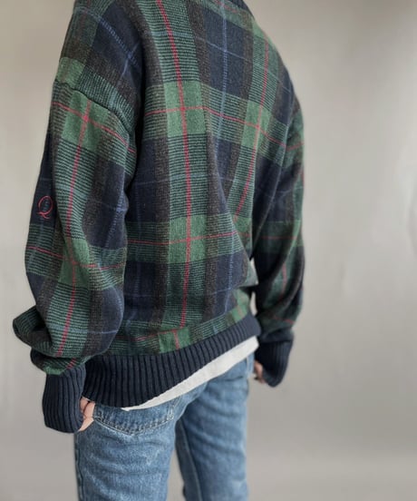 【USED】  Polo Golf Checked Knit / 221126-009