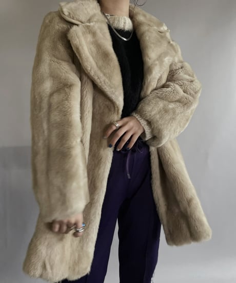 【USED】 Tissavel Acrylic Fur Jacket / 230102-019