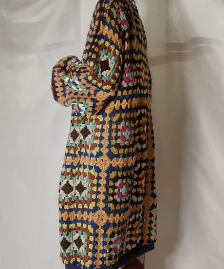 【RE;CIRCLE】 RE Granny Knit L/S Top/210917-012