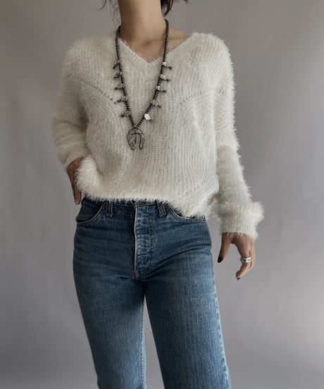 【USED】  Shaggy Knit / 221029-001