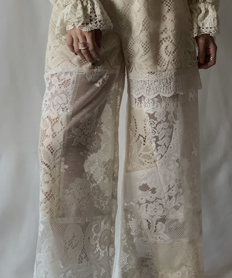 【RE;CIRCLE】 RE Lace Pants③/ 210801-066