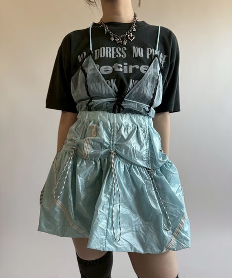 【USED】  Design Sheer Camisole Top/250510-039