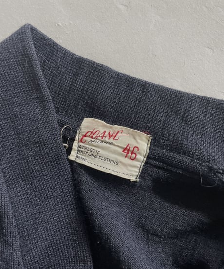 【USED】  Lettered Cardigan / 221105-005