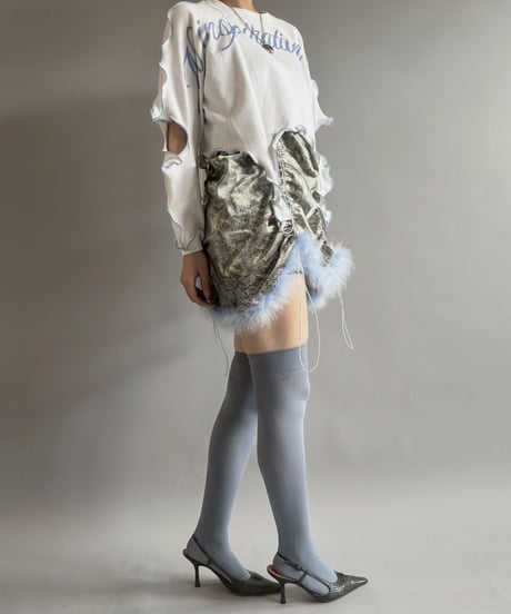 【RE;CIRCLE】 RE Mellow Message Print Sweat /  251023-009